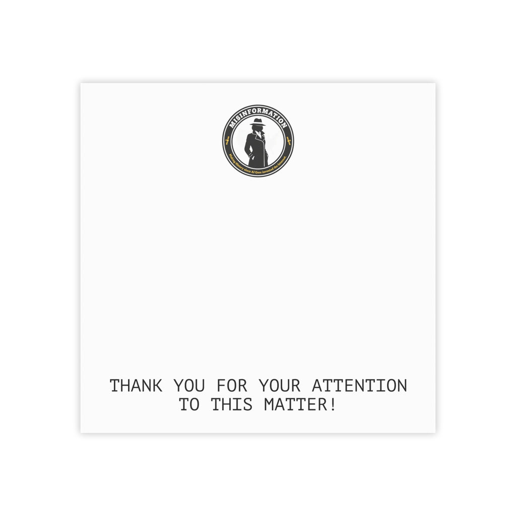 Pre-printed sticky notes for ending unwanted conversations - family gathering humor