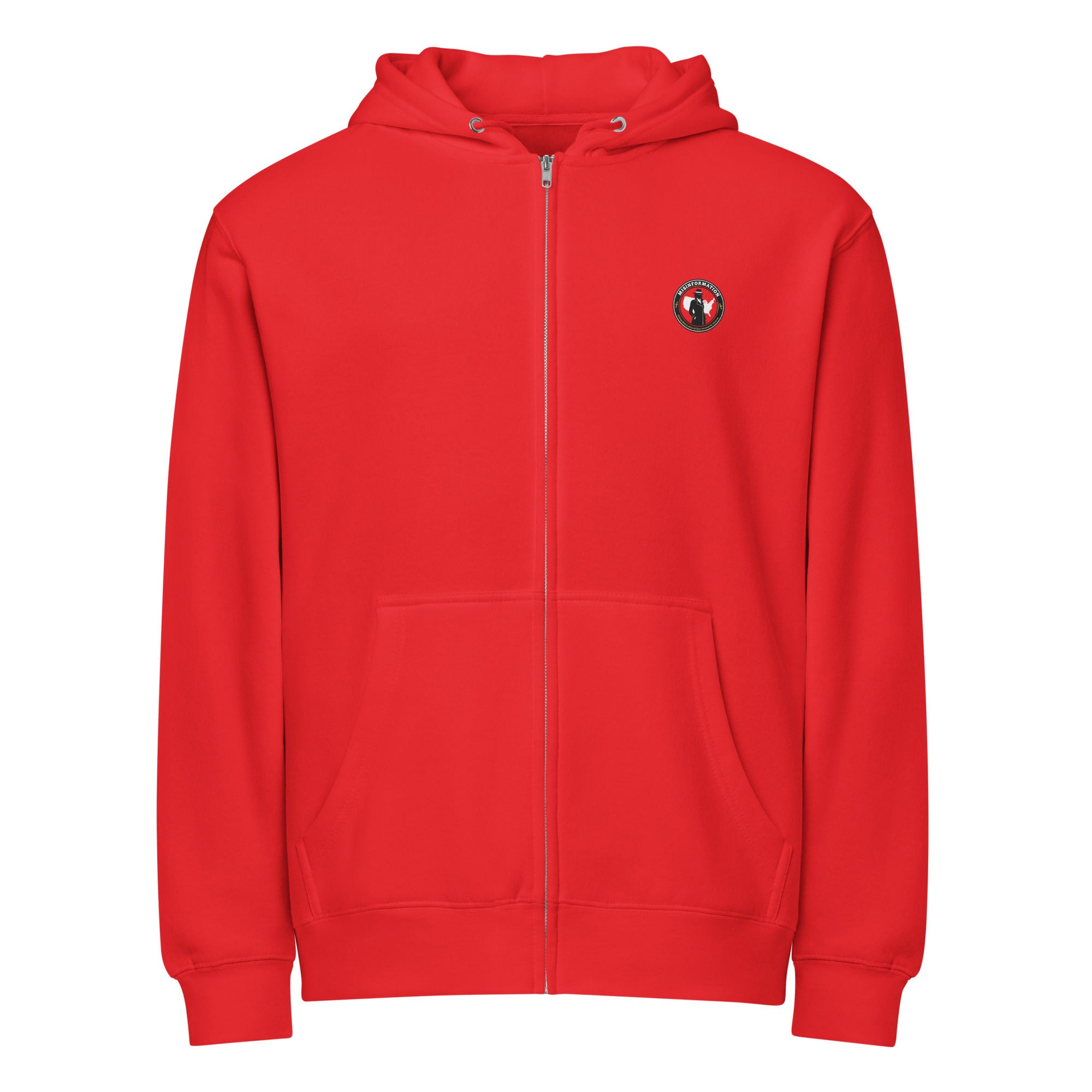 Anti-socialism hoodie red front - comfortable premium casual wear