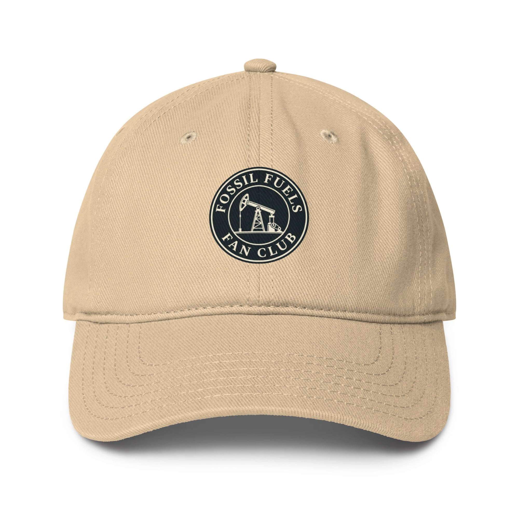 Fossil Fuels Fan Club Hat - Premium satirical apparel from realMisinformation