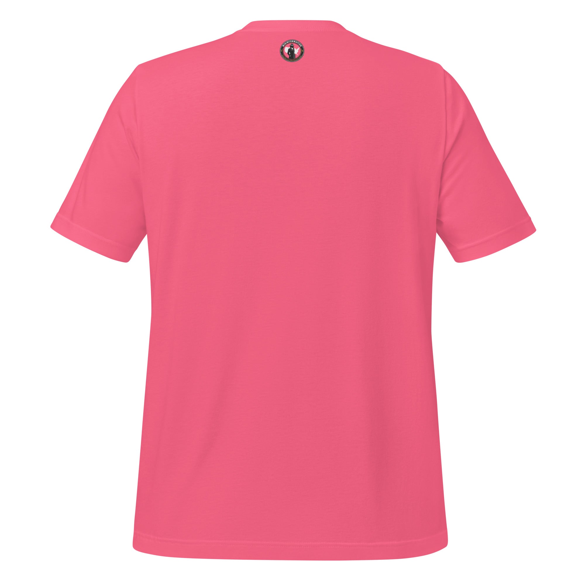 Privileged distressed script tee charity pink back - political humor apparel